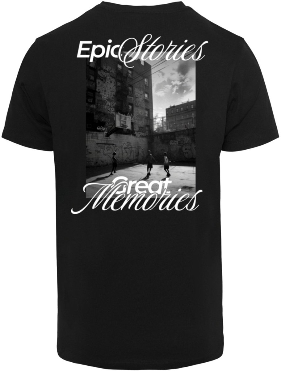 Mister Tee Epic Stories Great Memories Heren Tshirt M Zwart
