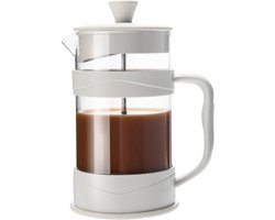 Koffie/Thee Maker - Roestvrij Staal en Hittebestendig Glas - Ultrafijn Filter - Voor Thuis en Buitenshuis