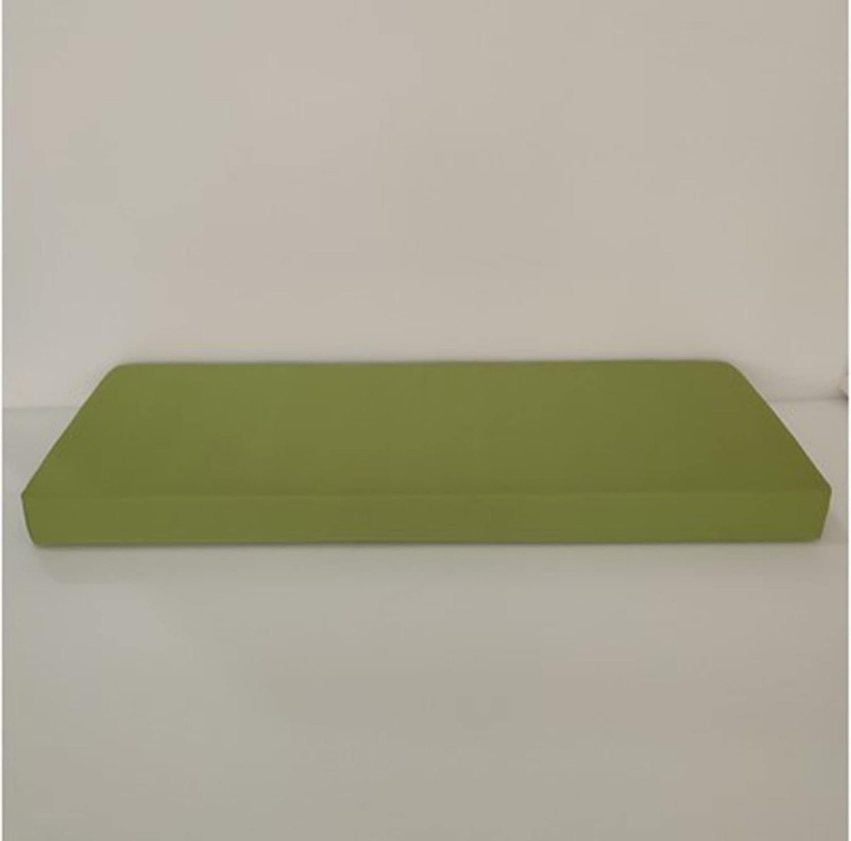 Waterdicht zitkussen - Bankkussen buiten - Terrasmeubels comfort - Antislip bodem - 200 x 40 cm - Lichtgroen