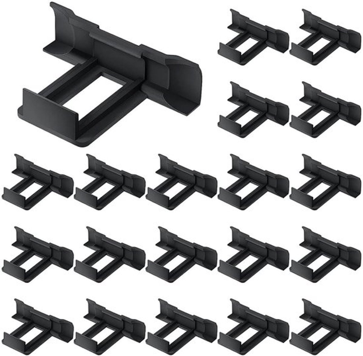 Store_7 - Zonnepaneel Drainage Clip - Waterafvoer - Effectieve oplossing - Zwart