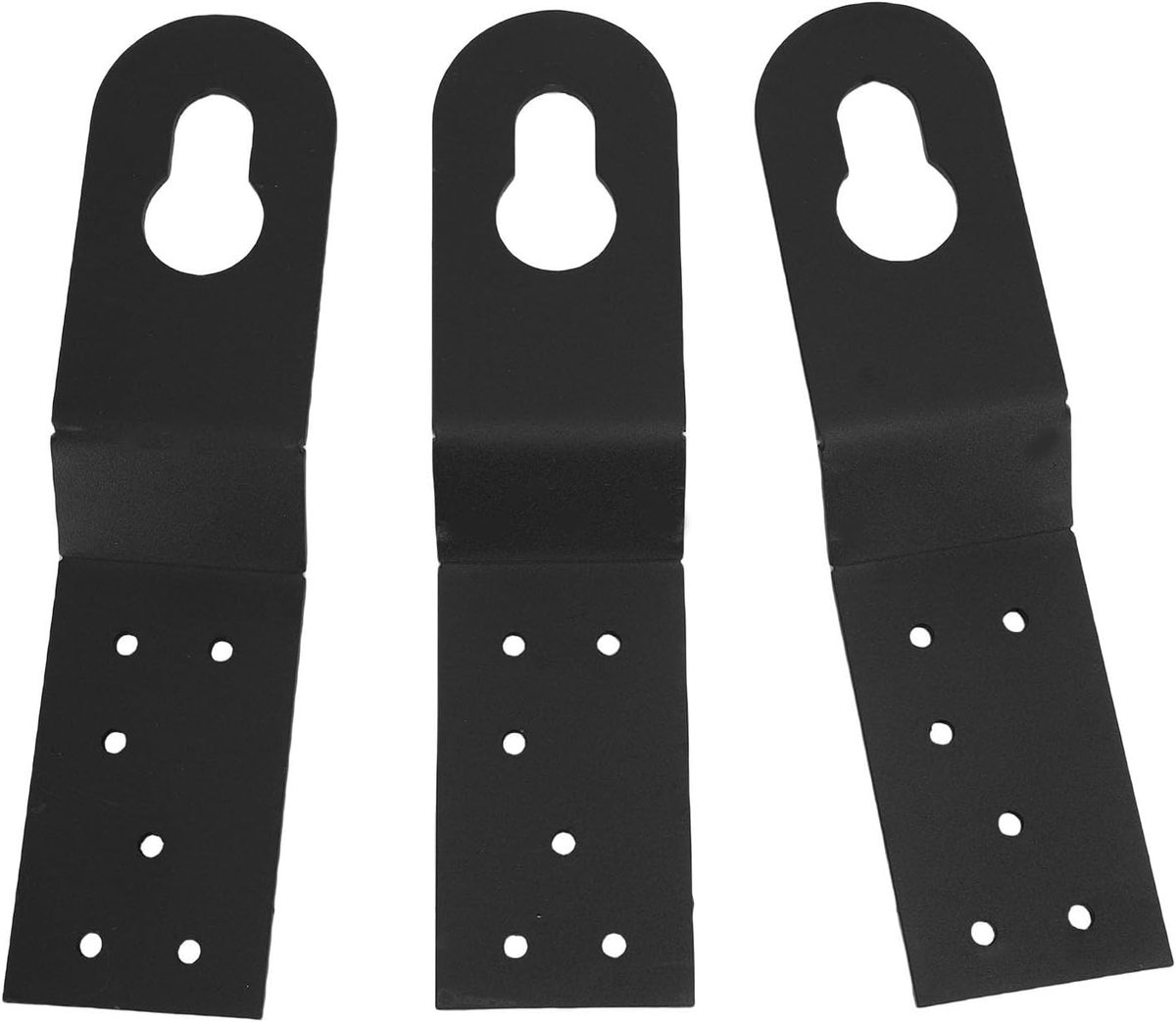 Dakanker Set - Veiligheidsanker Staal - Valbeveiliging Dak - Hoge Sterkte Legering - 3 Stuks - Zwart