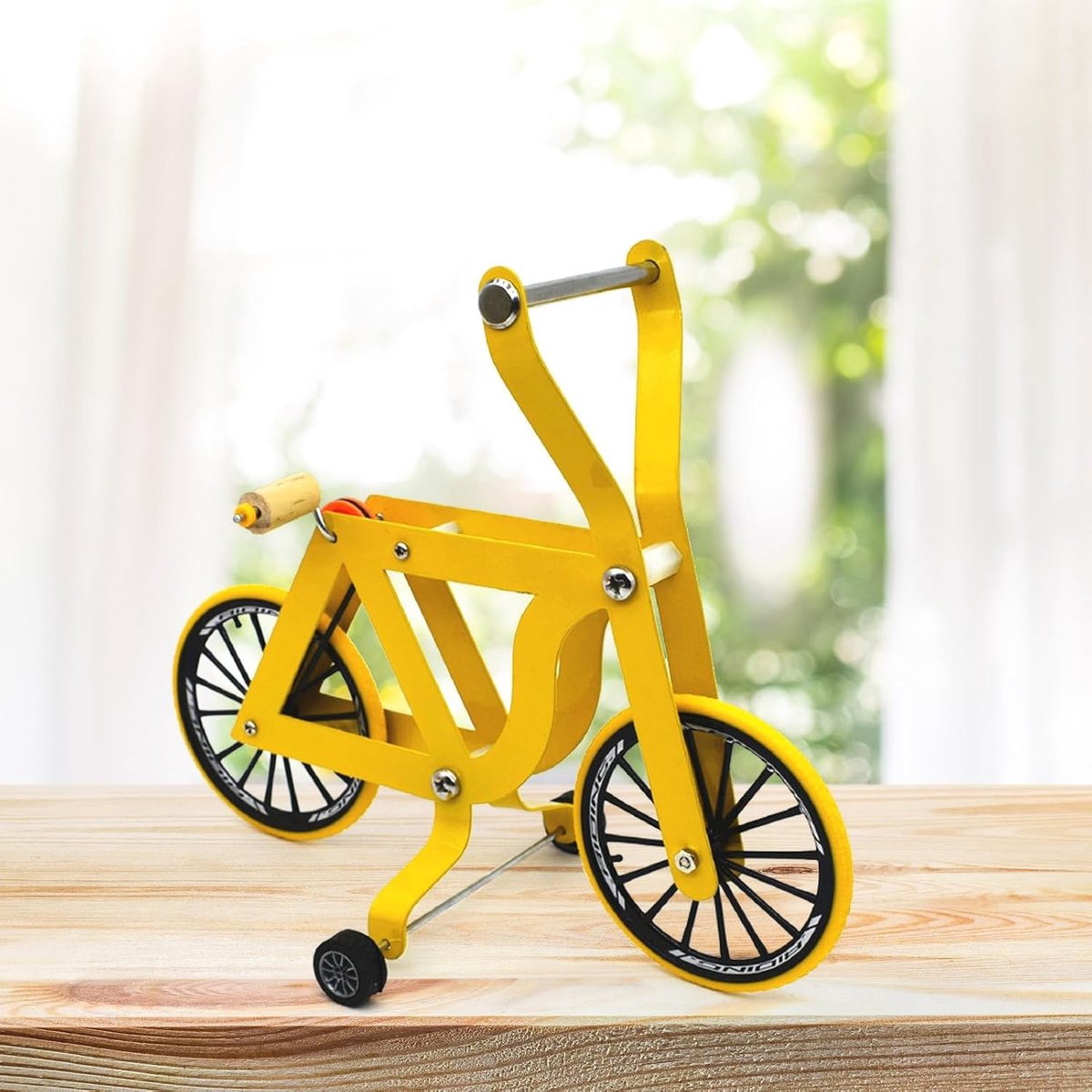Papegaai Trainingsfiets - Vogelspeelgoed - Motorische Vaardigheden Trainen - Stimuleert Intelligentie - 18 x 10.3 x 11.9 cm - Niet gespecificeerd
