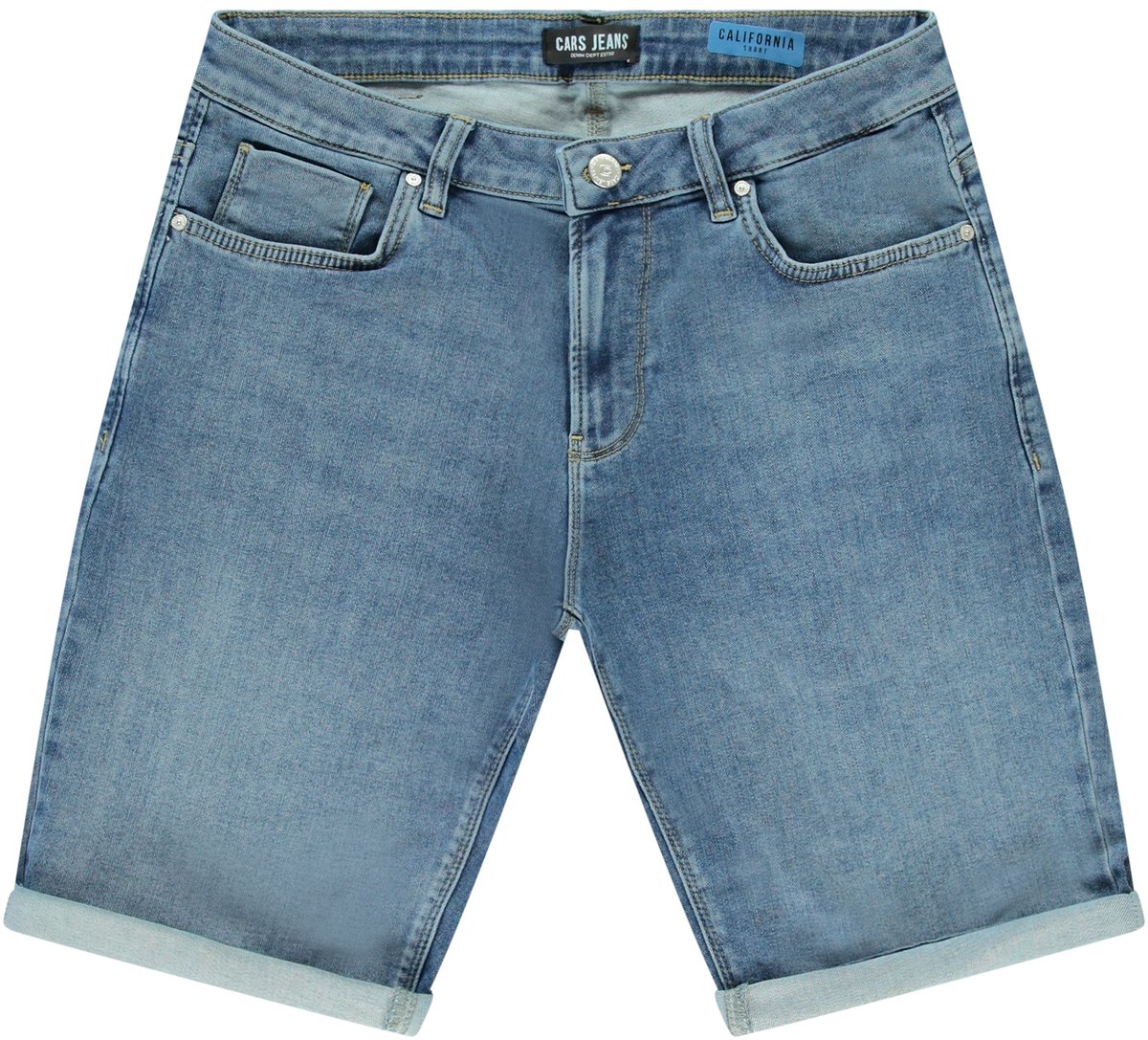 Cars Jeans - Korte spijkerbroek - California - Stone Used