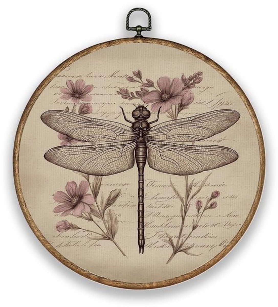 Wanddecoratie hout natuurlijk ronde muurkunst dailygoods