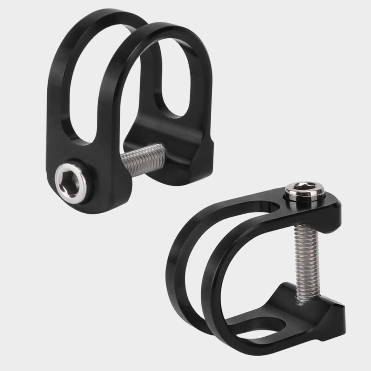 Fiets Remhendel Klem - Bevestigingsgesp Stuur - Mountainbiken Verbeteren - Specifiek voor Sram - 15 gram - Zwart