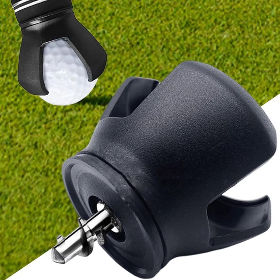 Balopvangklauw - Golftrainingsgadget - Golfballen Verzamelen - Stabiele Balgreep - 5.5 cm - Zwart — afbeelding 4