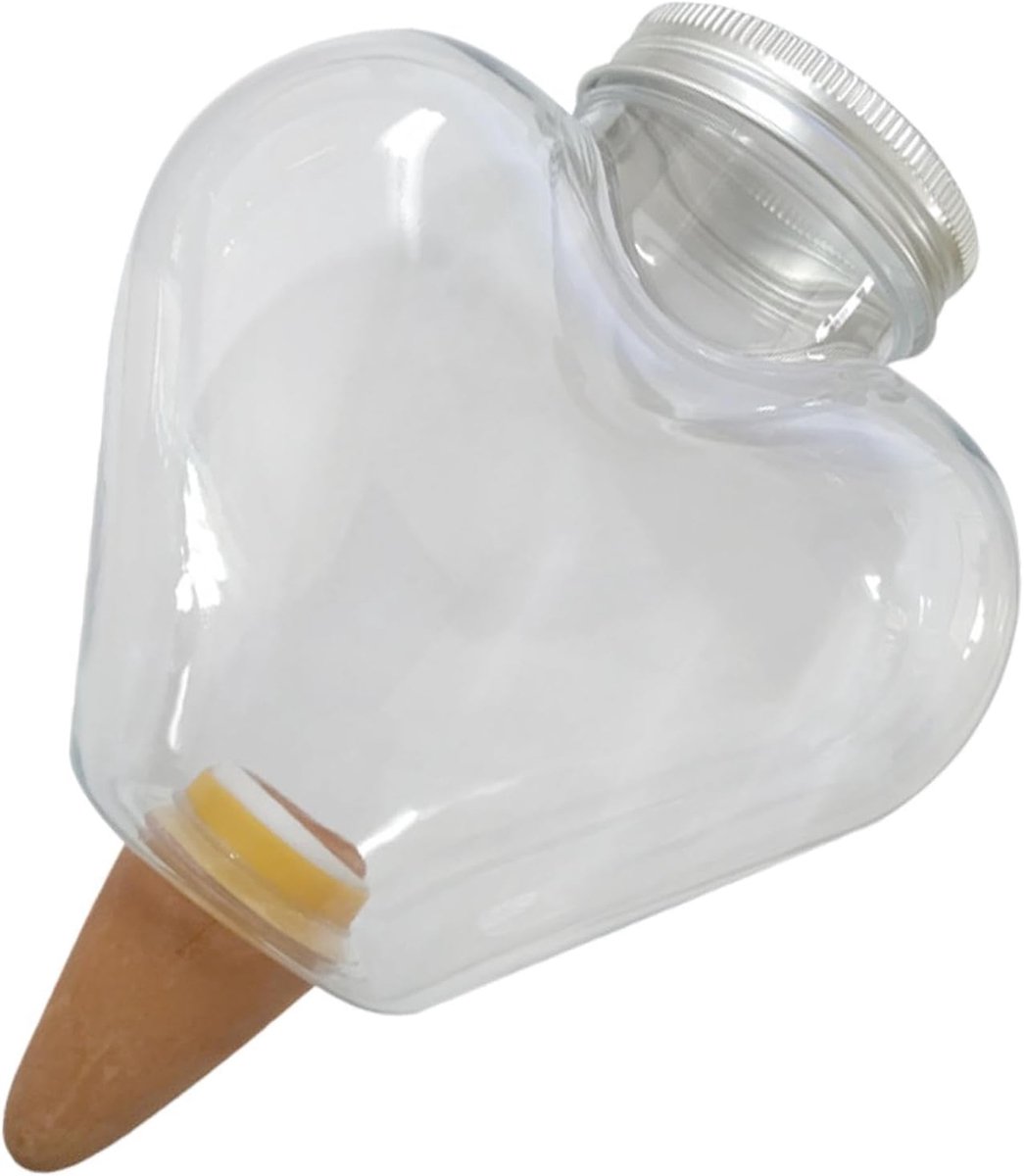 Planten Watergevers - Waterbollen Bloempotten - Automatisch Water Geven - Zelfregulerende Irrigatie - 9.7 x 5.9 x 10.4 cm - Transparant
