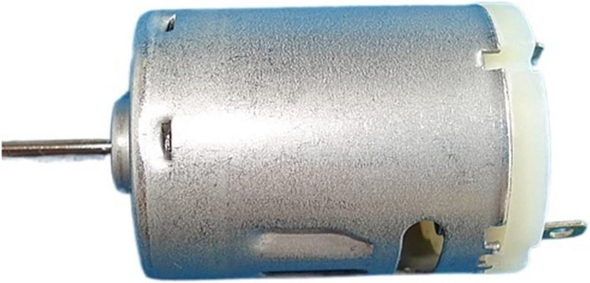 Kleine DC Motor - Kleine Motor - Hobby Projecten - Hoog Koppel - 12 Volt - Zilverkleurig