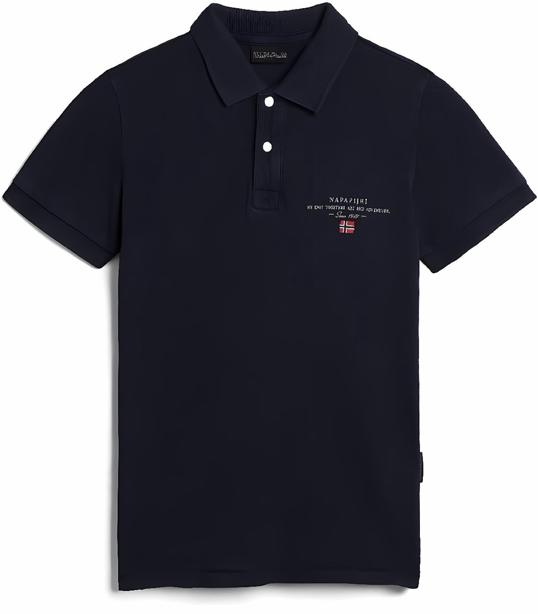 Napapijri kinderpoloshirt K Elbas 5 NP0A4G4N -158-164 Blauw