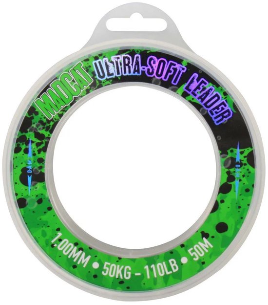 Madcat Ultra Soft Mono Leader (50m) 1.30mm - 75kg van Madcat — afbeelding 4