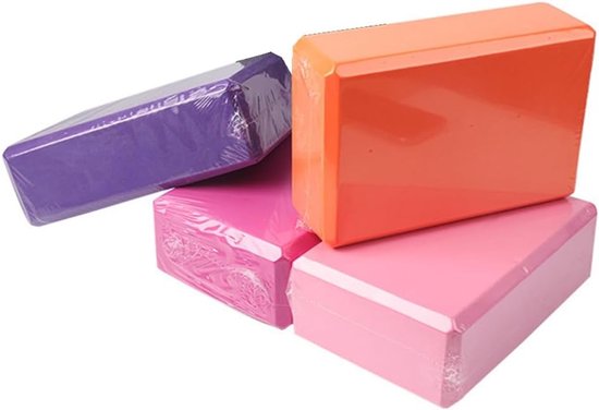 Yogablokken Set - Stevige Steunen - Oefeningen Verbeteren - Antislip Oppervlak - 28 x 20 x 24 cm - Groen — afbeelding 5