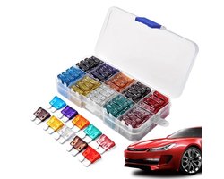 Auto Zekeringen Set - Circuit Bescherming - Voertuig Onderhoud - Hittebestendig Ontwerp - 120 Stuks - Assorti