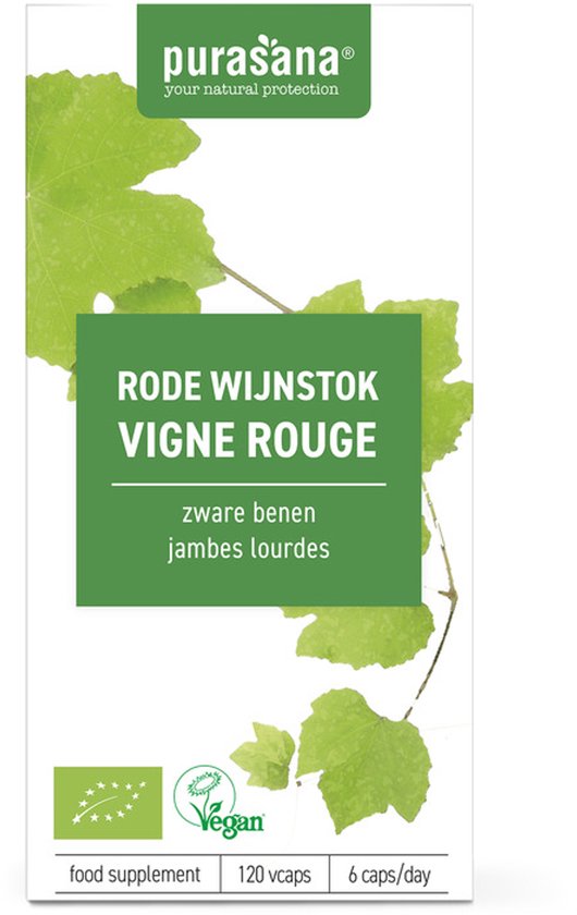 Purasana® Rode Wijnstok 120 Capsules