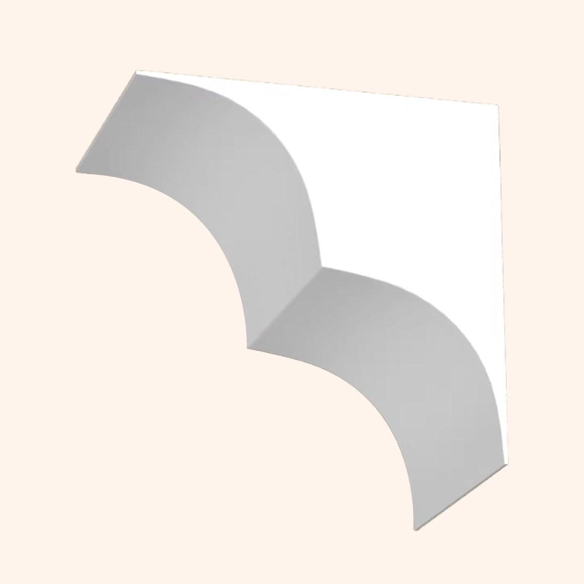 Deuropening Boog Kit - Gipsplaat Accent - Interieur Decoratie - Perfecte Curve Ontwerp - 8 x 8 x 7 Inch