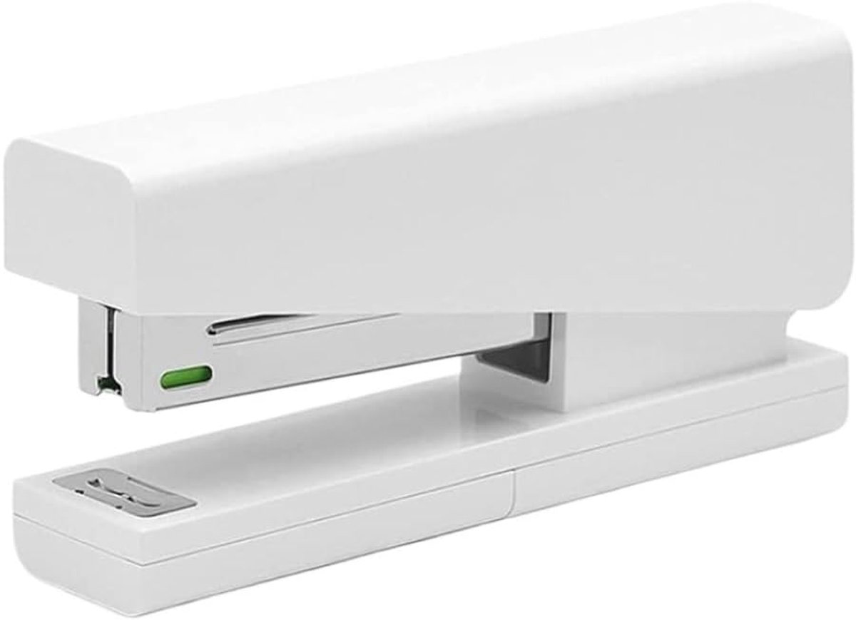 Nietmachine Bureau - Kantoor nietmachine - Papier binden - Compact ontwerp - 120x58x29mm - Wit