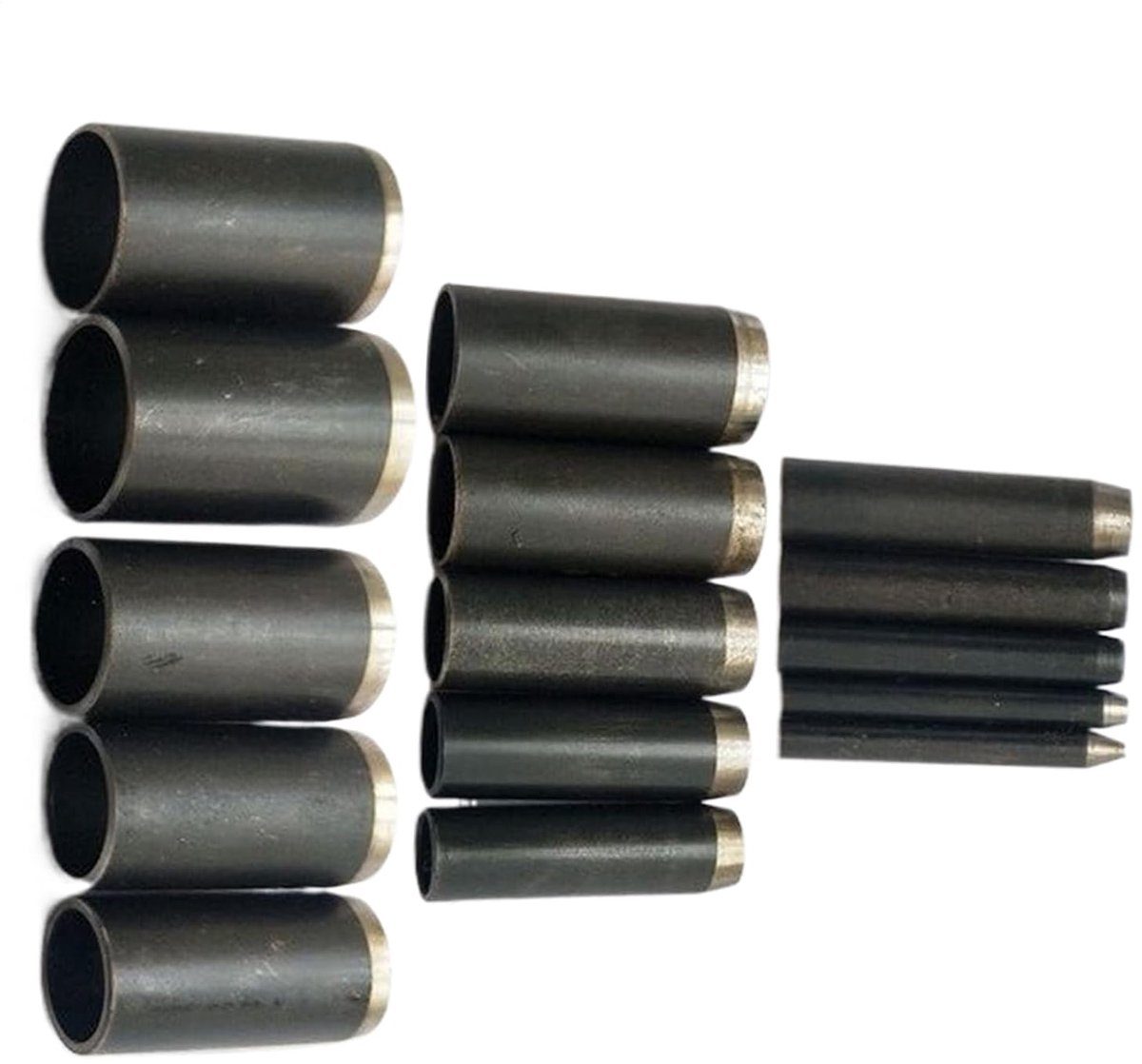 Leerponsset - Oogjespons Set - Projecten Maken - 15 Maten - 1-15 mm - Metaal