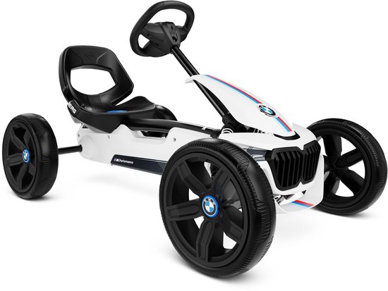 BERG Reppy BMW Skelter - Verstelbare Stoel - Met soundbox - 2,5+ Jaar - Wit - Officieel licentiemodel