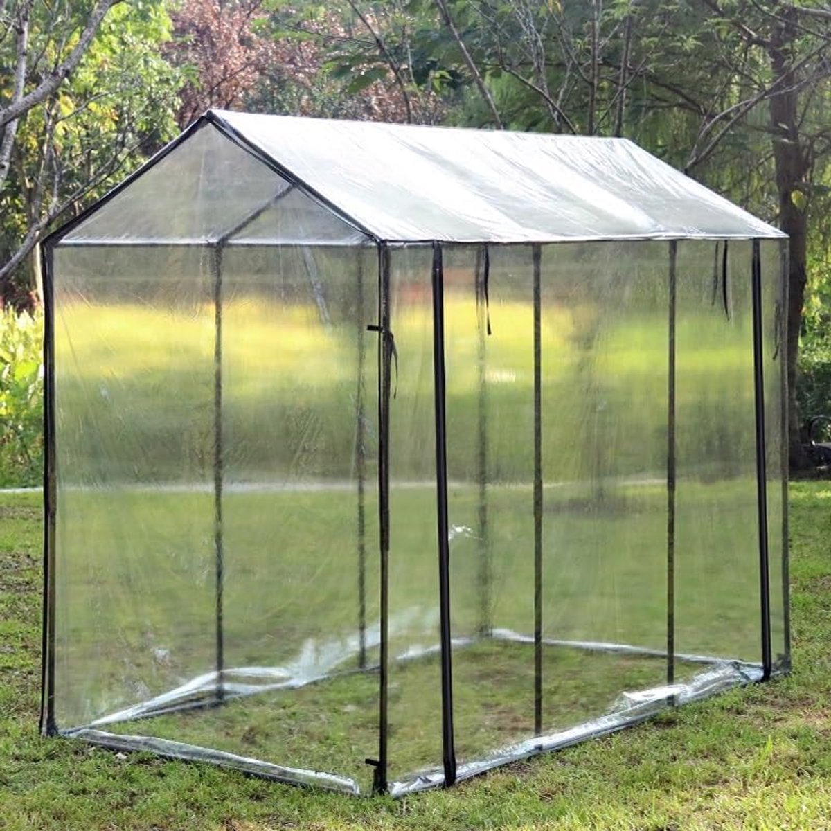 Mini Greenhouse - Dierenverblijf Plantenkas - Bescherming Dieren Planten - Opvouwbaar Transparant - 120x40x72cm - Transparant