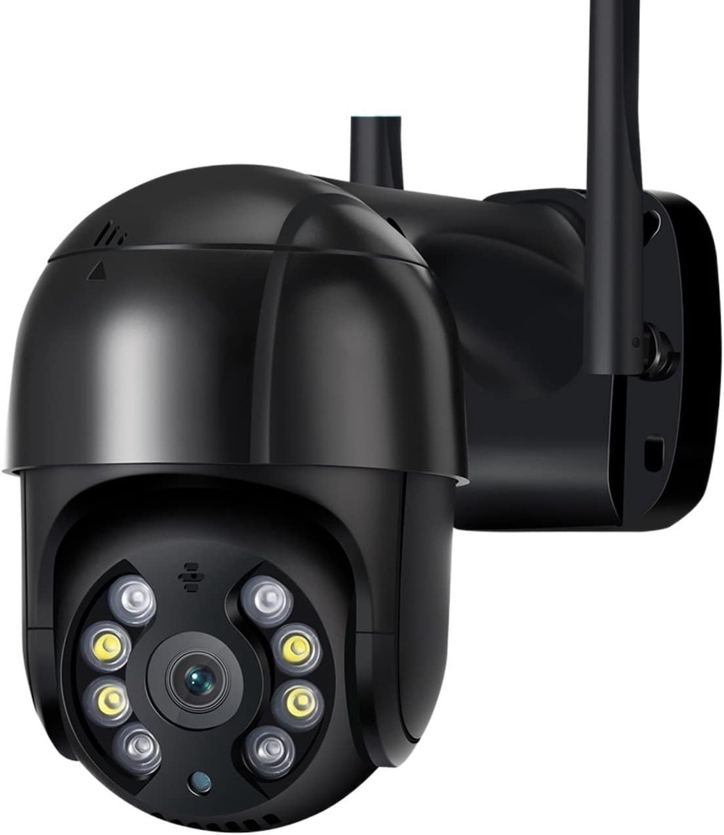 Beveiligingscamera PTZ - IP Camera Outdoor - Woning Beveiligen - AI Menselijke Detectie - 5MP - Universeel