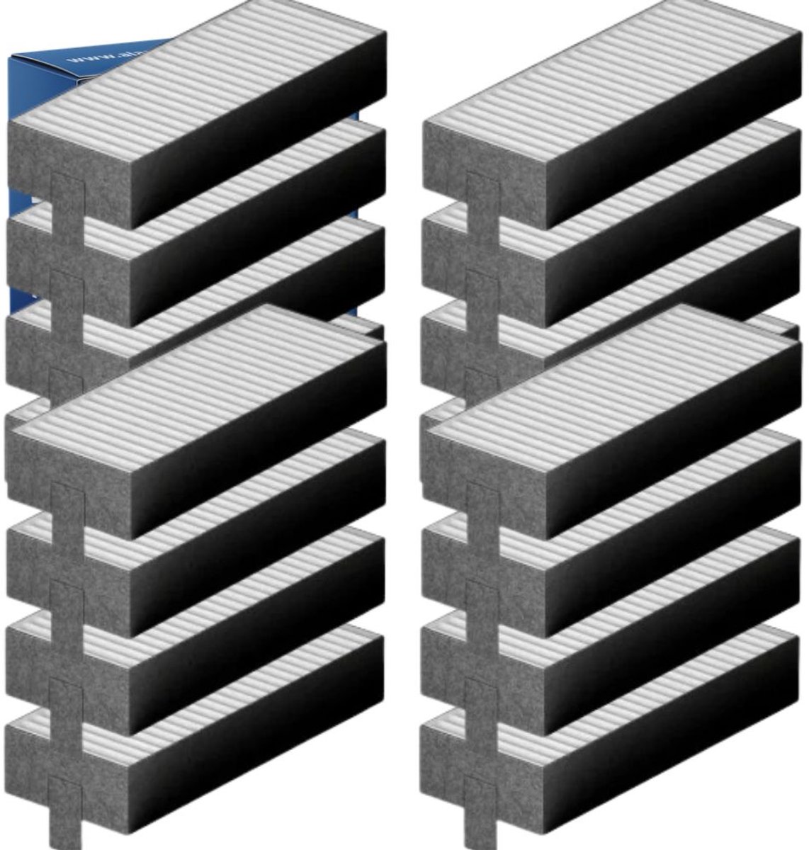 4x Akoestisch Filter voor Neff 17004801 / Z811DU0