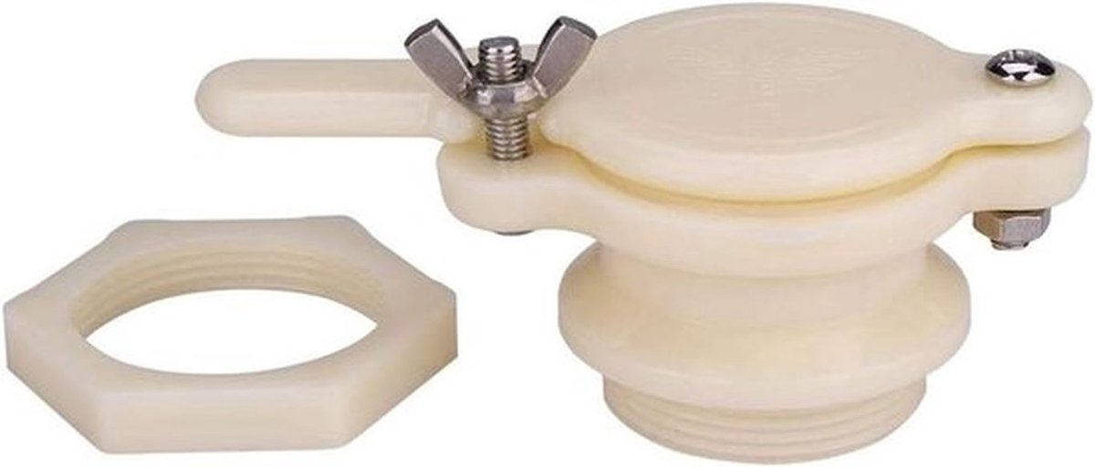 Nylon honingextractor - bijenteeltkraan - bottelen poortsluitklep - honingkraan - geschikt voor bijenteelt bottelen poortsluitklep - Geel/Zwart