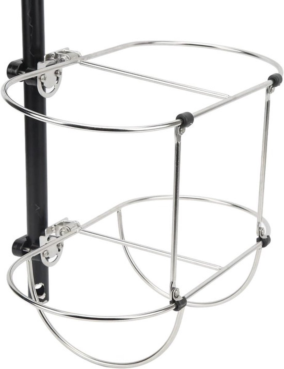 Marine Fender Houder - Opvouwbaar - Roestvrijstaal - Marine Boot Accessoire - Yacht Fenders Opbergsysteem - Geschikt voor 7 inch Fenders