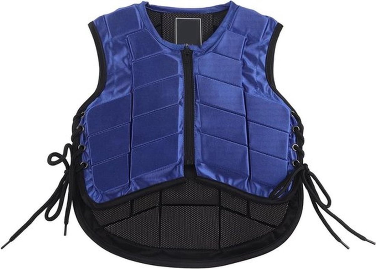Beschermend Lichaamsvest voor Paardensport met Schuimvoering - Veiligheid Paardrij Uitrusting voor Jonge Ruiters - Ruitersport Accessoires met optimale bescherming