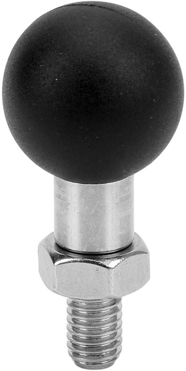 Draadbalhouder Achteruitkijkspiegel - M8x1.25 Adapter - Geschikt voor ATV en Motoren - Versterkt ontwerp - Eenvoudige installatie - Robuu...