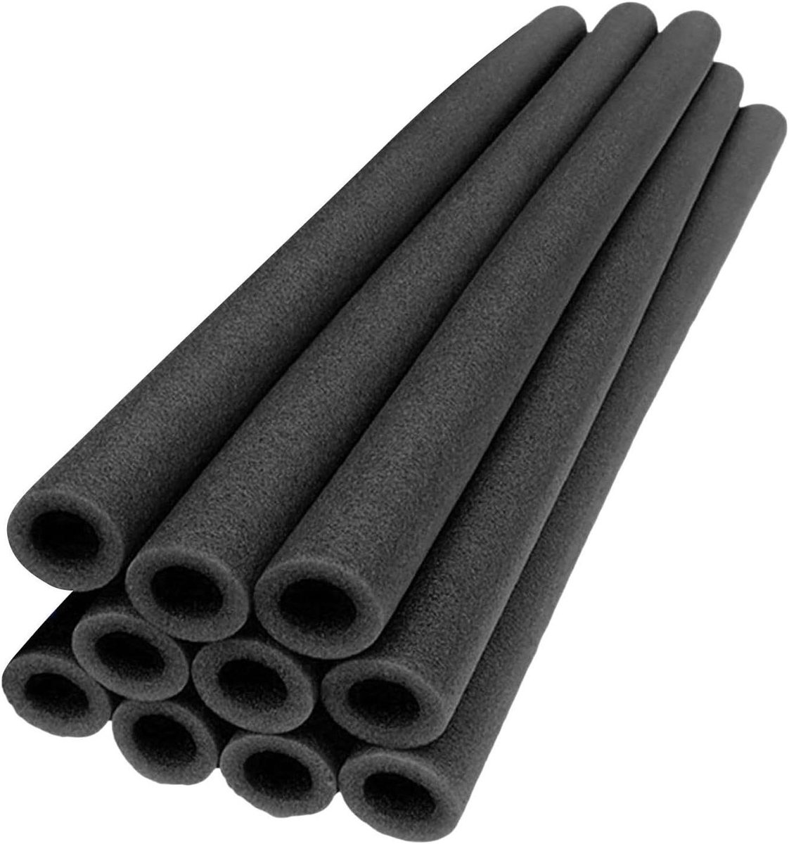 Trampoline Paalhoezen - Paalbeschermers Foam Padding - Veiligheid Verbeteren - Waterdicht Stofdicht - 10 stuks - Zwart