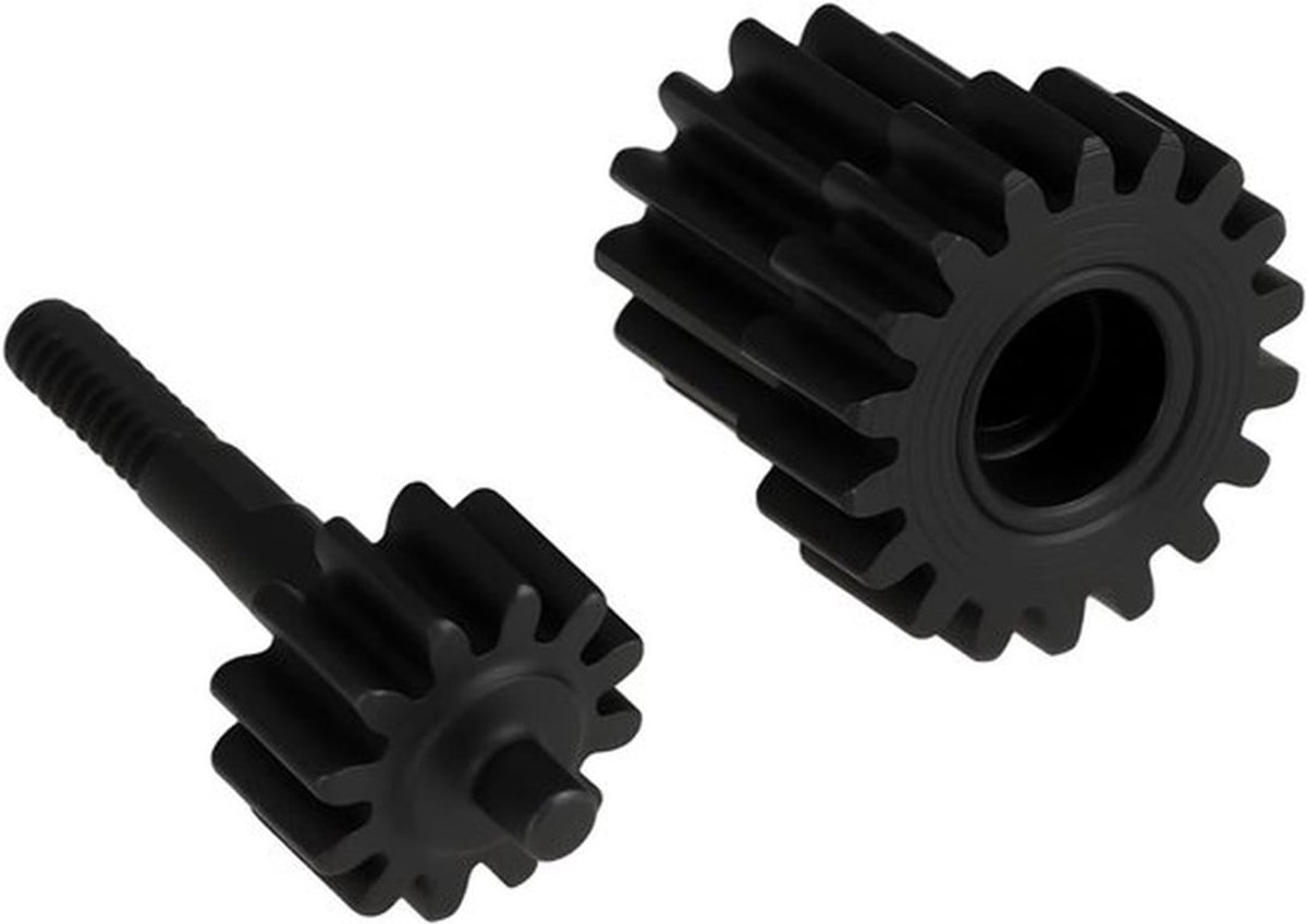 Staal tussenwielset - compatibiliteit met Hot Racing - Rood - Losi Micro-B LMCB125R - Tussenwiel - Geschikt voor Top-as - Rood / Model - 1-set Staal tussenwiel Top-as compatibel met Hot Racing Losi Micro-B LMCB125R