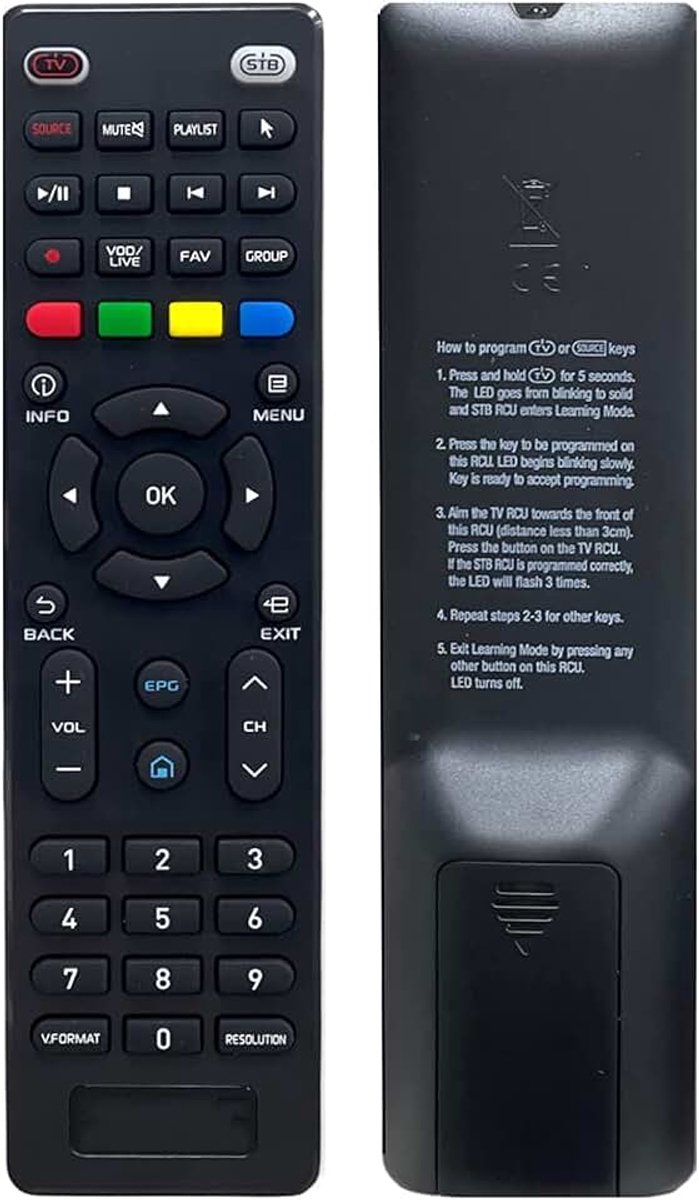 Vervangende O2F9 Leren Afstandsbediening voor Dreamlink Formuler Z10 Pro Max, Z8, Z+, Z + Neo, Z Nano, Z Alpha, Z7+, Z7+ 5G, ZX, ZX 5G Set TV Box