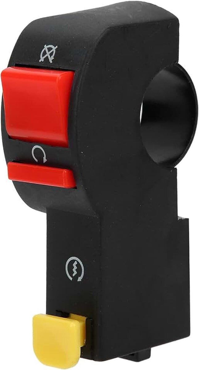 Motor Stop Start/Kill Momentary Knop Schakelaar Stuur Ontsteking Op Off Starter Fit voor Pit Quad Crossmotor Pitbike Schakelknop