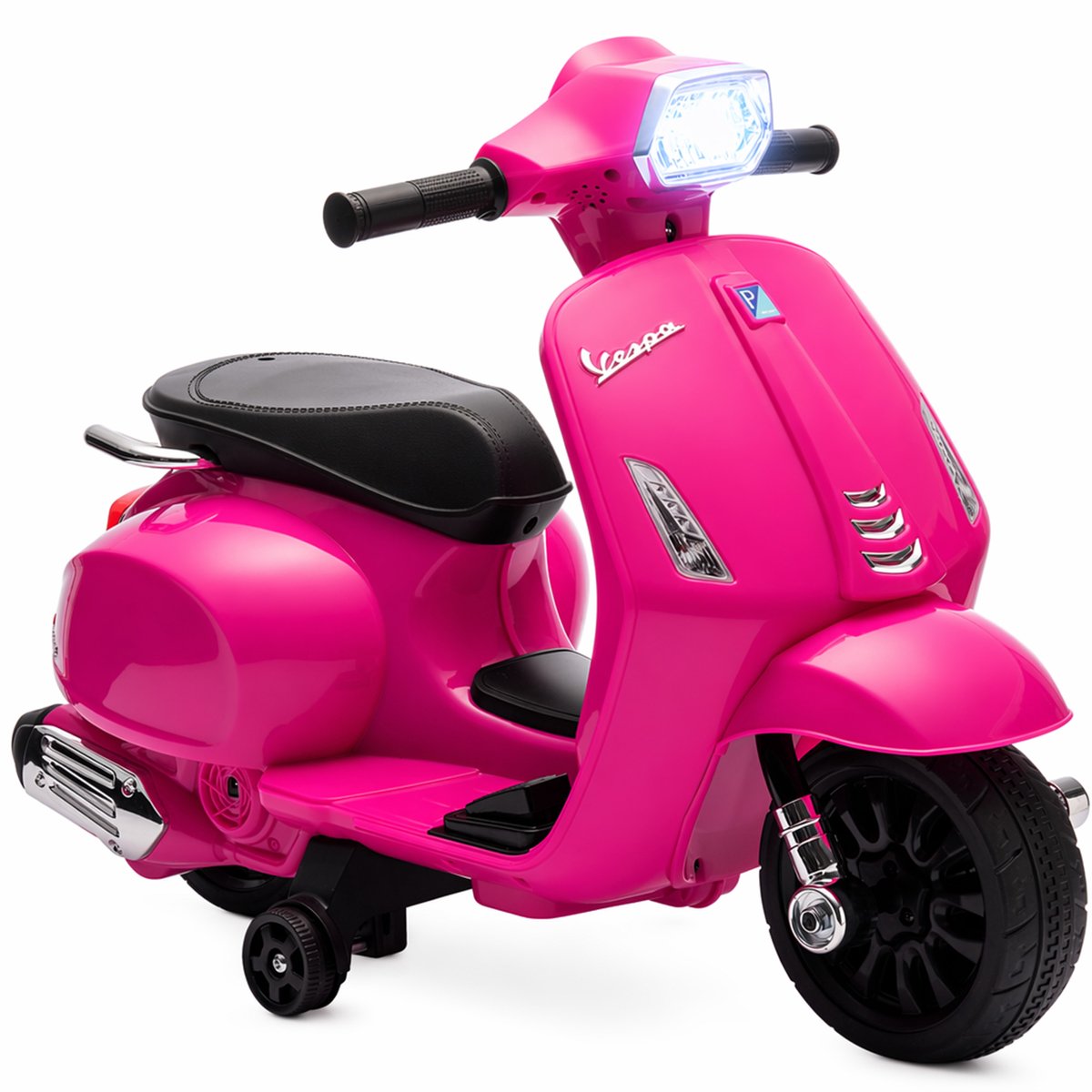 AIYAPLAY elektrische motorfiets - PP-kunststof, metaal - 71 x 37 x 52 cm - Roze