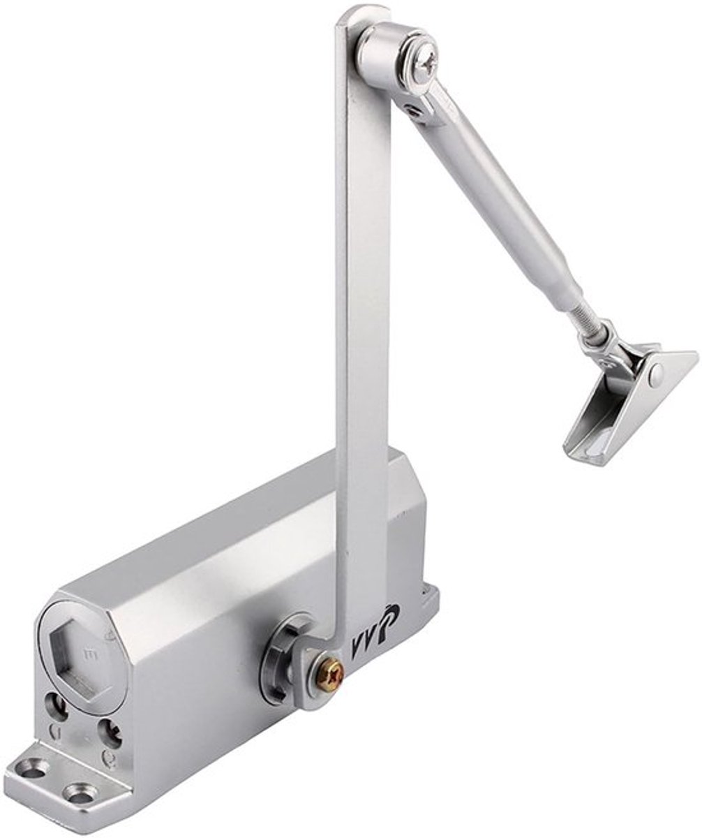 Deurdranger Automatisch - Verstelbaar tot 65 kg - Geschikt voor deurbreedte 600-1200 mm - Instelbare sluitsnelheid - Eenvoudig te installeren - 1 uur vuurtest - Deursluiter
