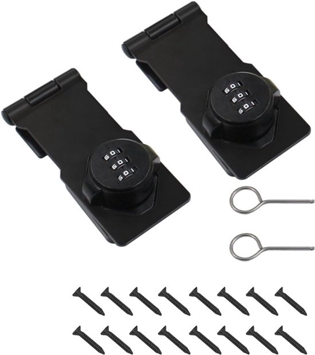 2 Stuks Mechanische Wachtwoordsloten voor Deurbeveiliging