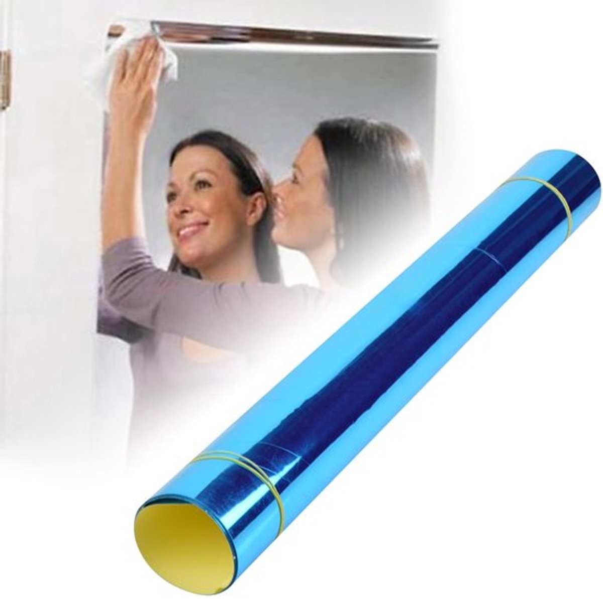 Spiegelstickers Zelfklevend - Decoratie PVC - Onbreukbestendig - Muurdecoratie - 50 x 100 cm - Gemakkelijk aanbrengen