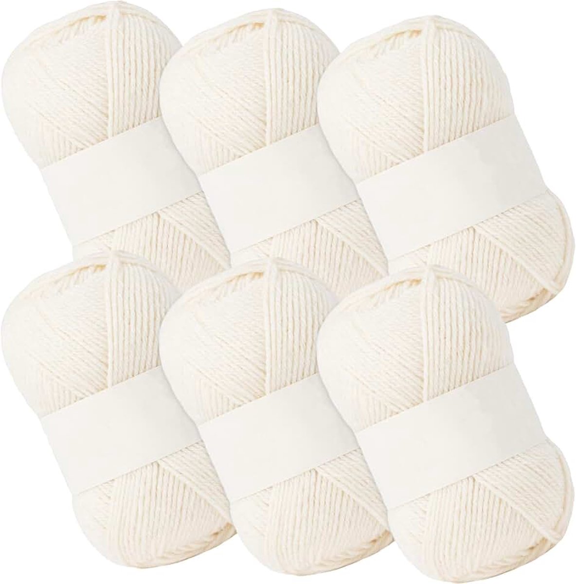 Handgaren 600 g, hypoallergeen en duurzaam dubbel gehaakt breigaren voor sjaals, handschoenen, kunst, handgemaakt, creatieve vrije tijd