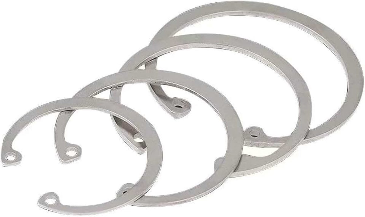 Snap Ring, Roestvrij Staal Circlip Snap Behoud Van Clip Ring Ø50mm,5 pcs