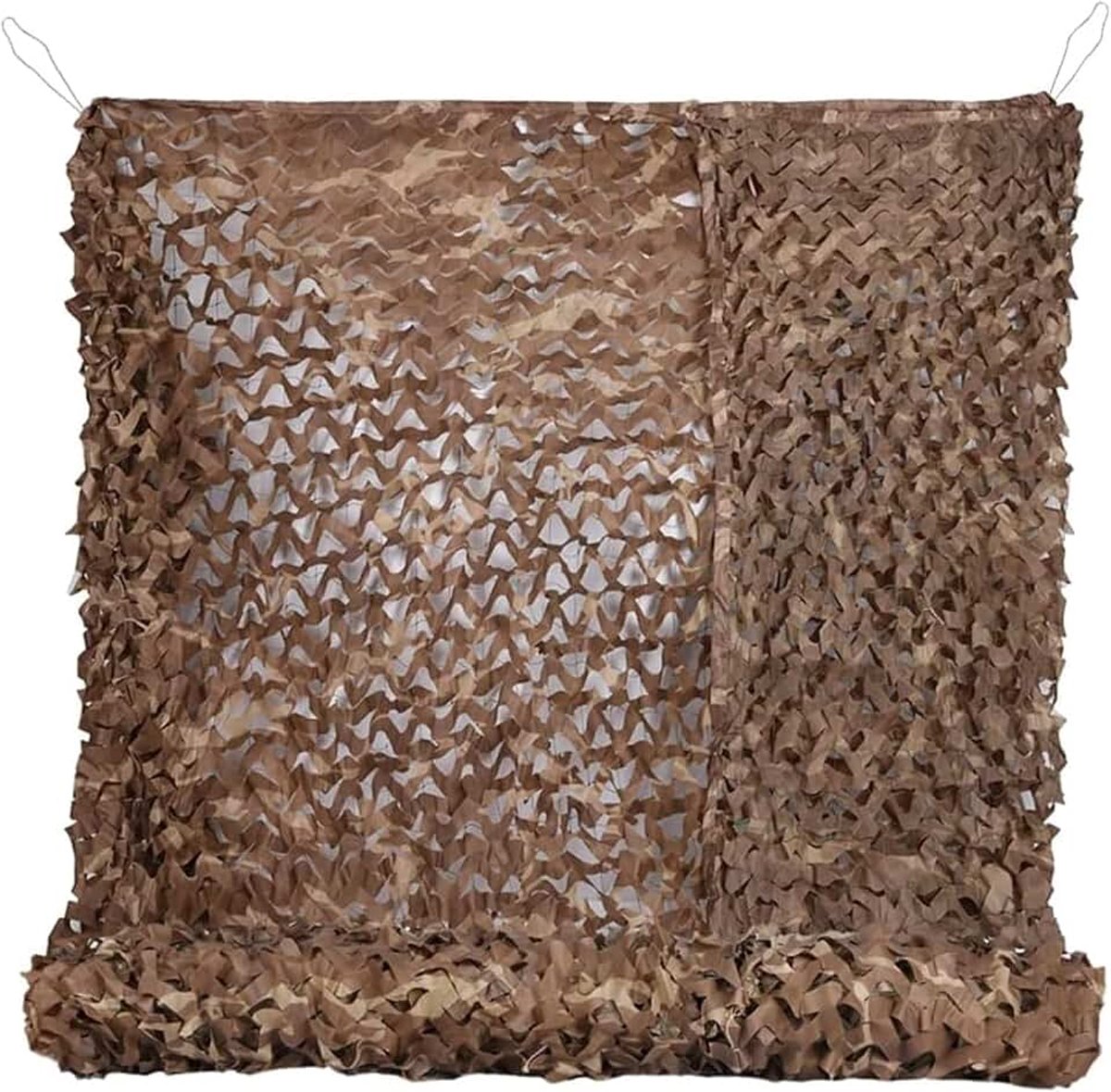 Camouflagenet, 4 x 6 m, 150D dubbellaags camouflagenet, zonwering, woestijnkleurig camouflagenet, inkijkbescherming, voor camping, militair, jacht, schieten, verbergen, tuindecoratie
