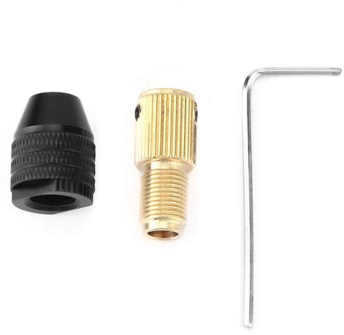- Mini Boorkop - Mini Elektrische Boor Accessoires - Zelfspannende Chuck - 5mm - Geschikt voor Roterende Gereedschappen - Compact