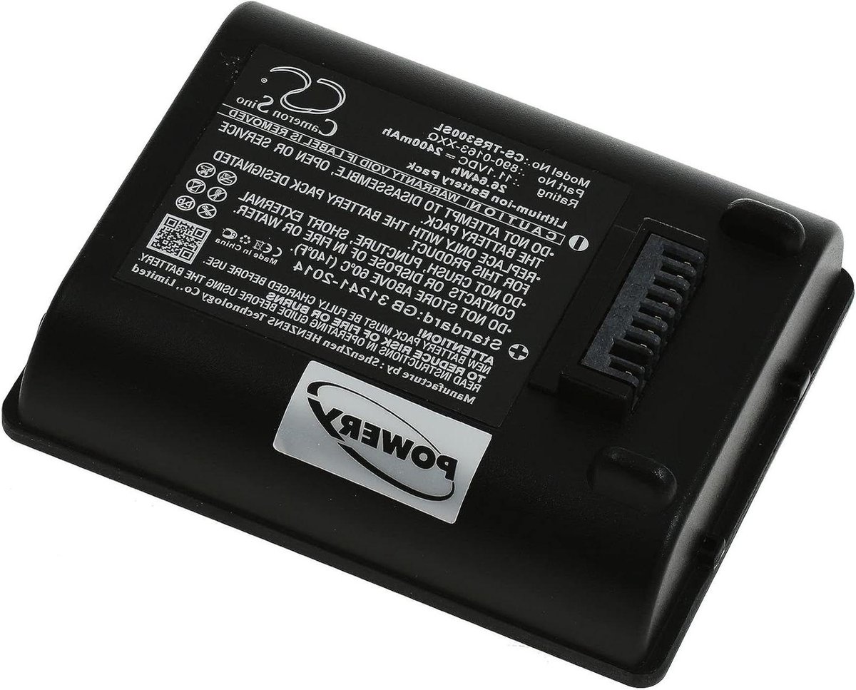 Batterij Meetinstrument - Vervangingsbatterij Landmeter - Apparaat Gebruik - Hoge Kwaliteit Cellen - 7335mm x 5878mm x 2504mm - Zwart