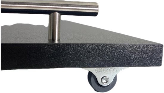 Keukenmachine Plank - Mobiele Basis - Machine Verplaatsen - Beschermt Weegschaal - 30 x 40 cm - Zwart — afbeelding 4