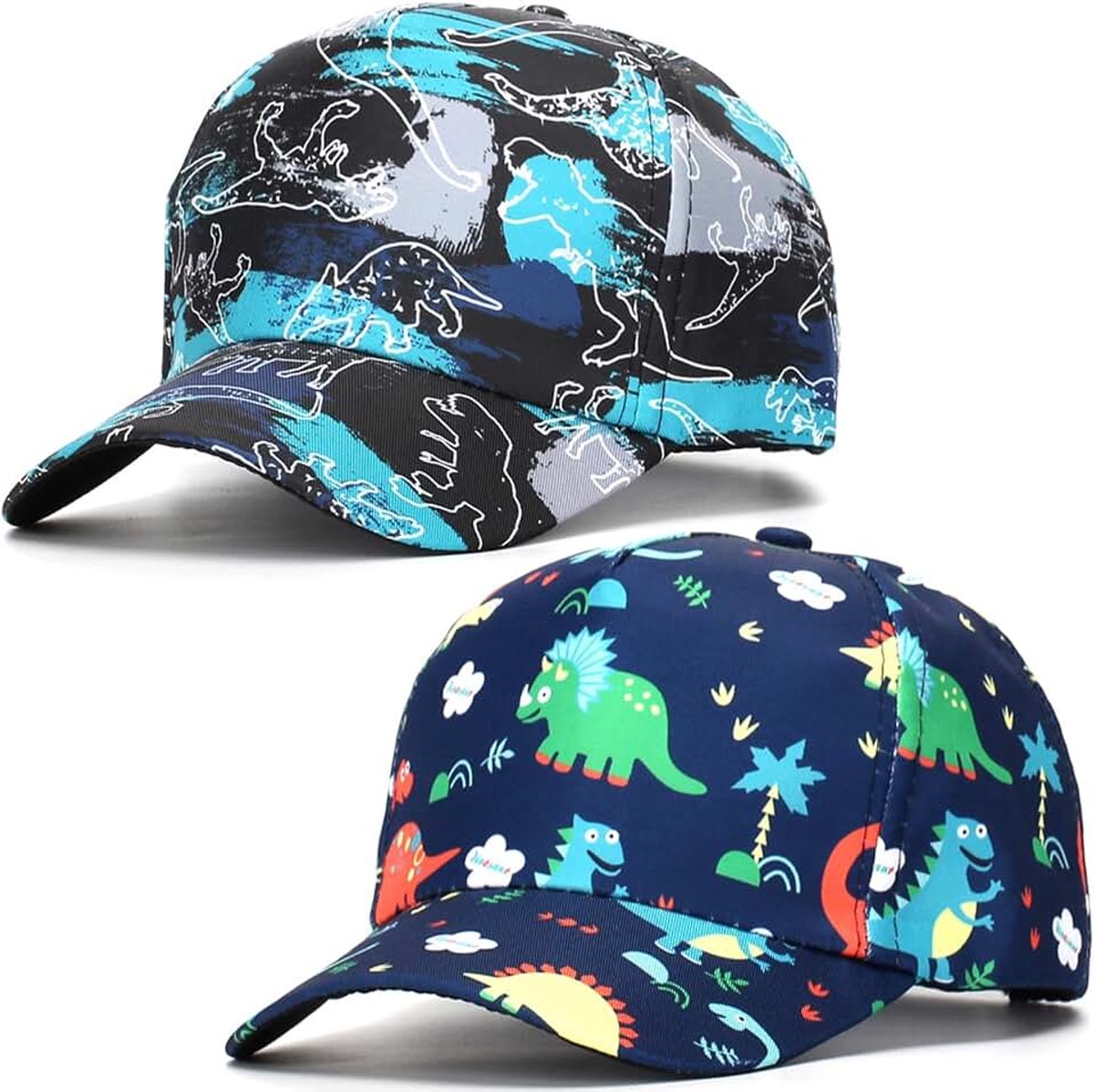 Kinder Jungen, Voetbal Children's Baseball Cap, Instelbare Basecap voor Jeugdcompetities, Outdoor, Zomerhoed voor Jongens en Meisjes, UV-bescherming voor 2-6 jaar oud