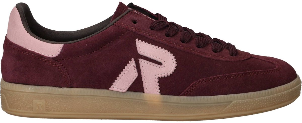 Rieker Sport Sneakers - Dames - Rood - Maat:36