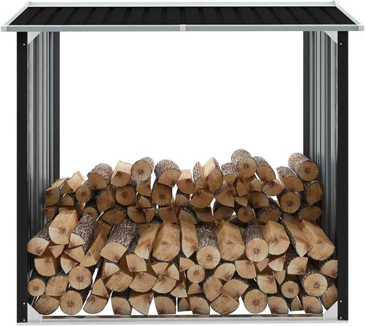 Schuur, schuur, huis, houten deur, voor de tuin, voor buiten, van verzinkt staal, tuinhout van staal, hout voor buiten, van staal, houten houder voor de tuin van staal
