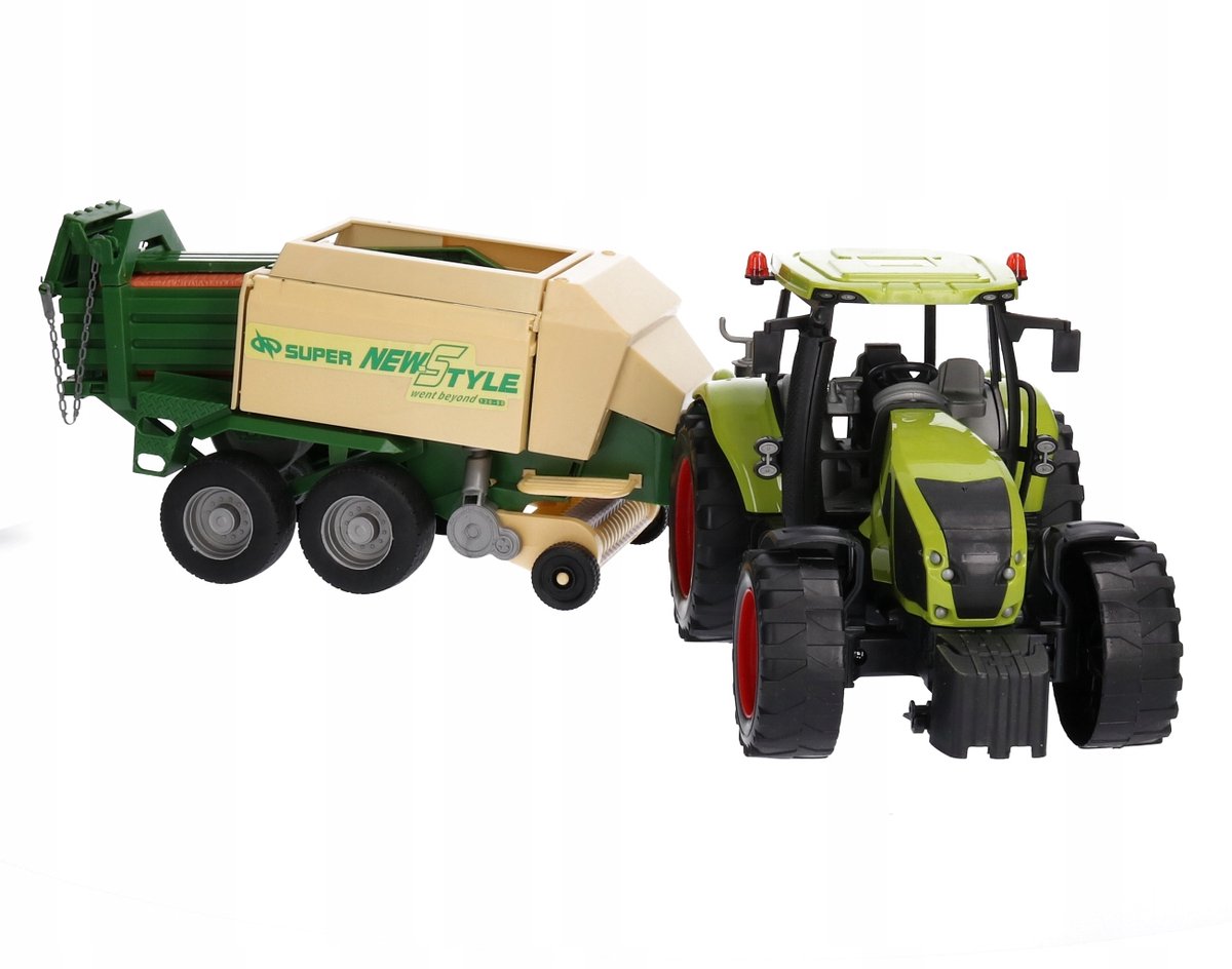 Grote Boerentraktor met Balenpers en Balen Speelgoed
