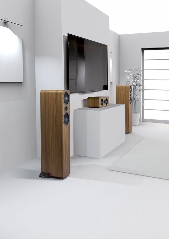 Q Acoustics 3040c - Vloerstaande Luidspreker - Eik — afbeelding 2