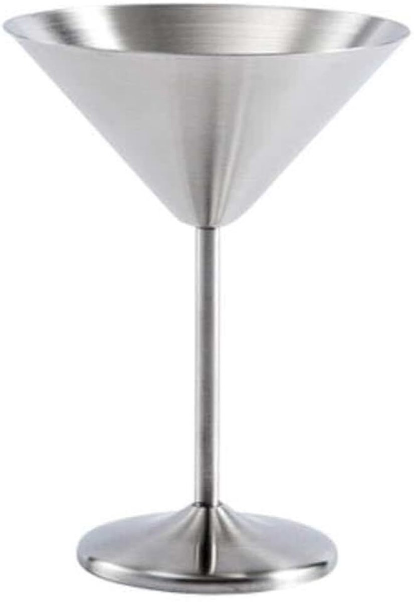 Roestvrijstalen wijnglas Beker Cocktailglas Champagne Cup Dessertkop Bargerei Keukengereedschap Feestartikelen drinkgerei, Primaire kleur 200m
