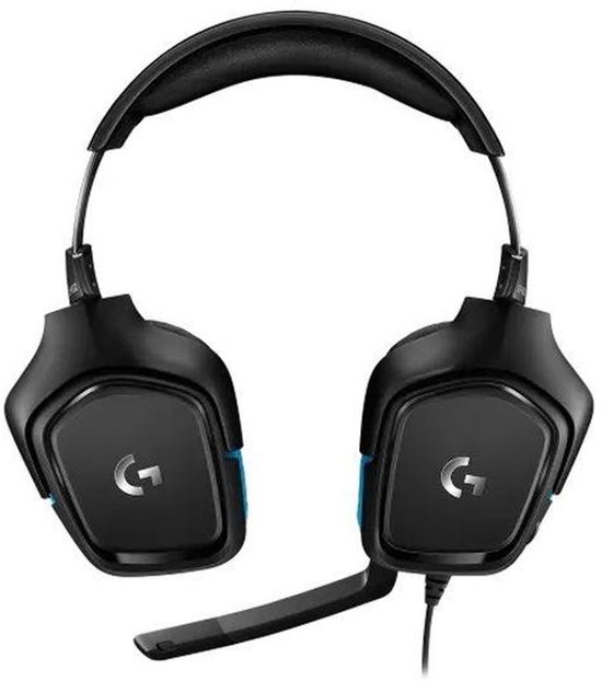 Logitech G432 - Bedrade Gaming Headset - Multiplatform - Blauw