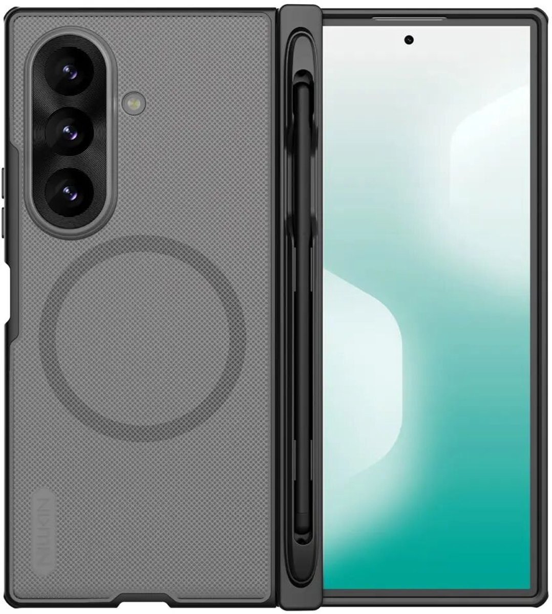 Nillkin Frosted Shield Samsung Galaxy Z Fold 8 Ultra Hoesje Pen Editie Clear